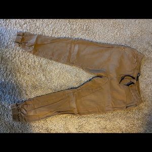 Brown joggers